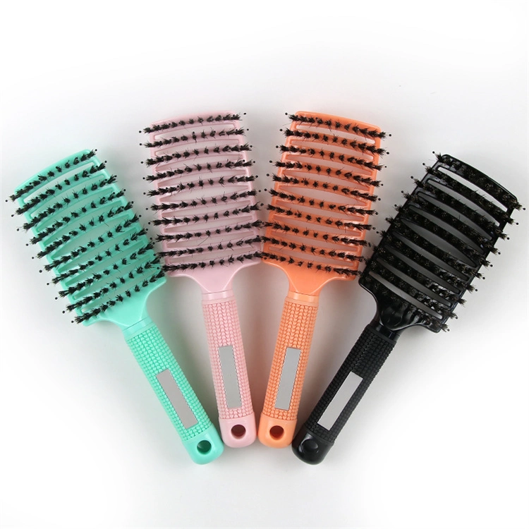 Wholesale/Supplier Custom Logo Waterproof Hair Extension Vented Curved Brush for Women