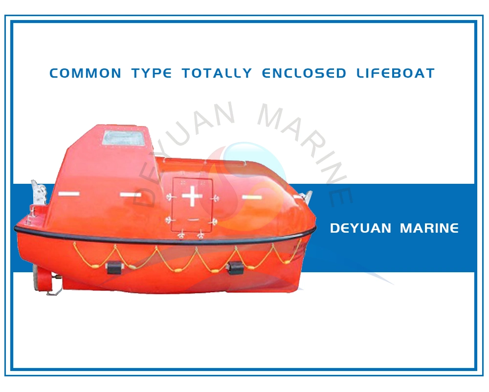 Fiberglass 5m to 12.5m Totally Enclosed Lifeboat