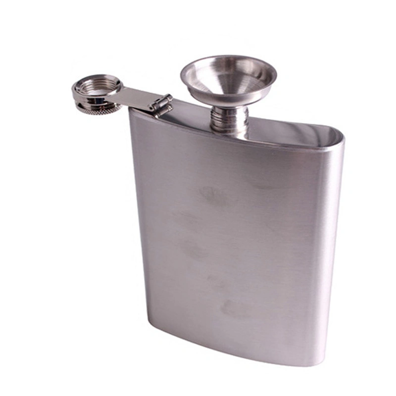 6oz 185ml Custom Color Painted Stainless Steel Hip Flask Whisky Flask