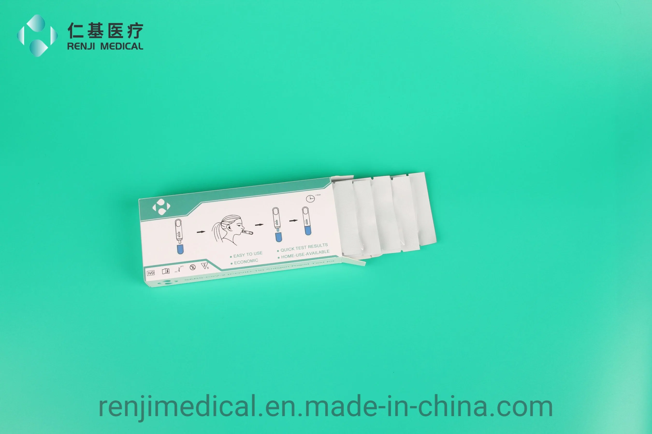 High Sensitive Rapid Diagnostic Saliva Antigen Test with CE