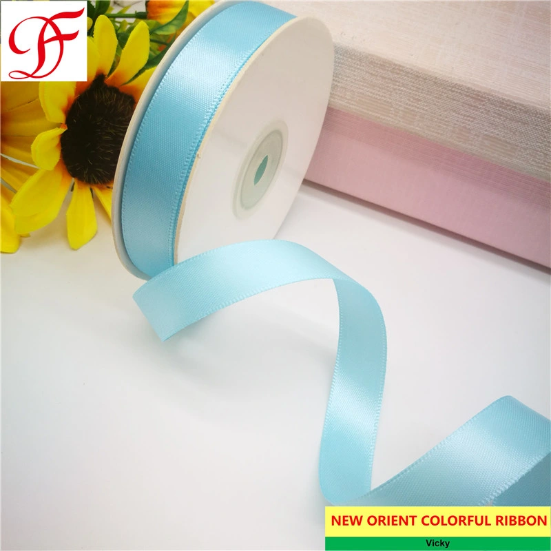 Glitter Printing Satin Ribbon Double/Single Face Gingham Metallic Velvet Ribbon for Gifts/Packing/Xmas
