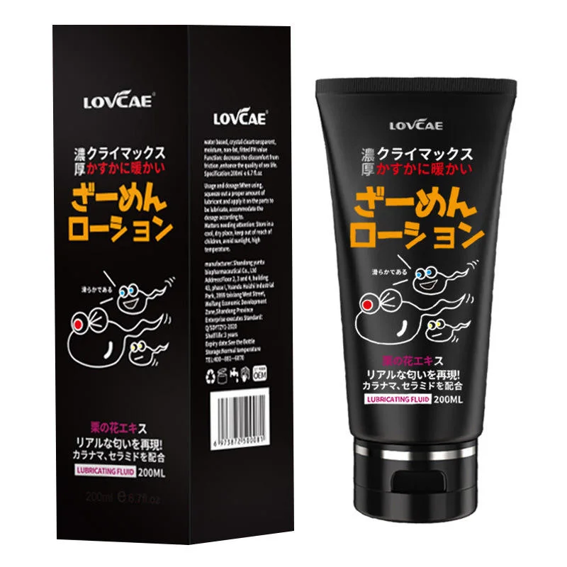 Sabor de la fruta masaje corporal Gel líquido Gel lubricante con sabor a sexo entre hombres y mujeres de par en el amor