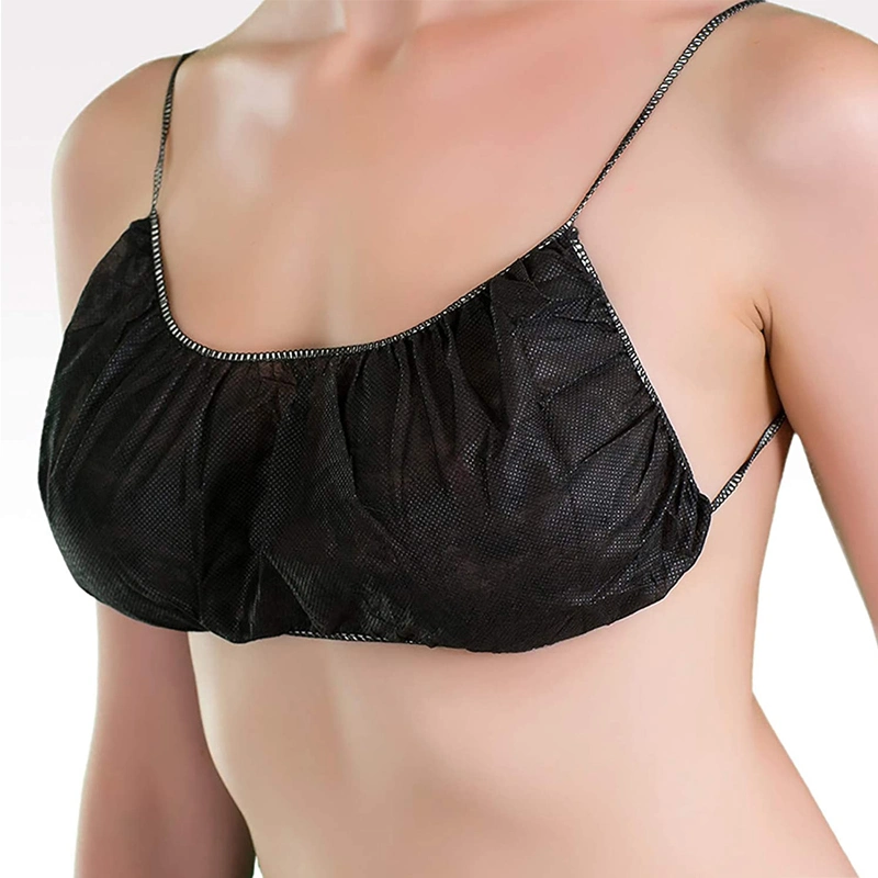 Non Woven Fabric Women SPA Disposable Underwear Brafor Salon Hospital