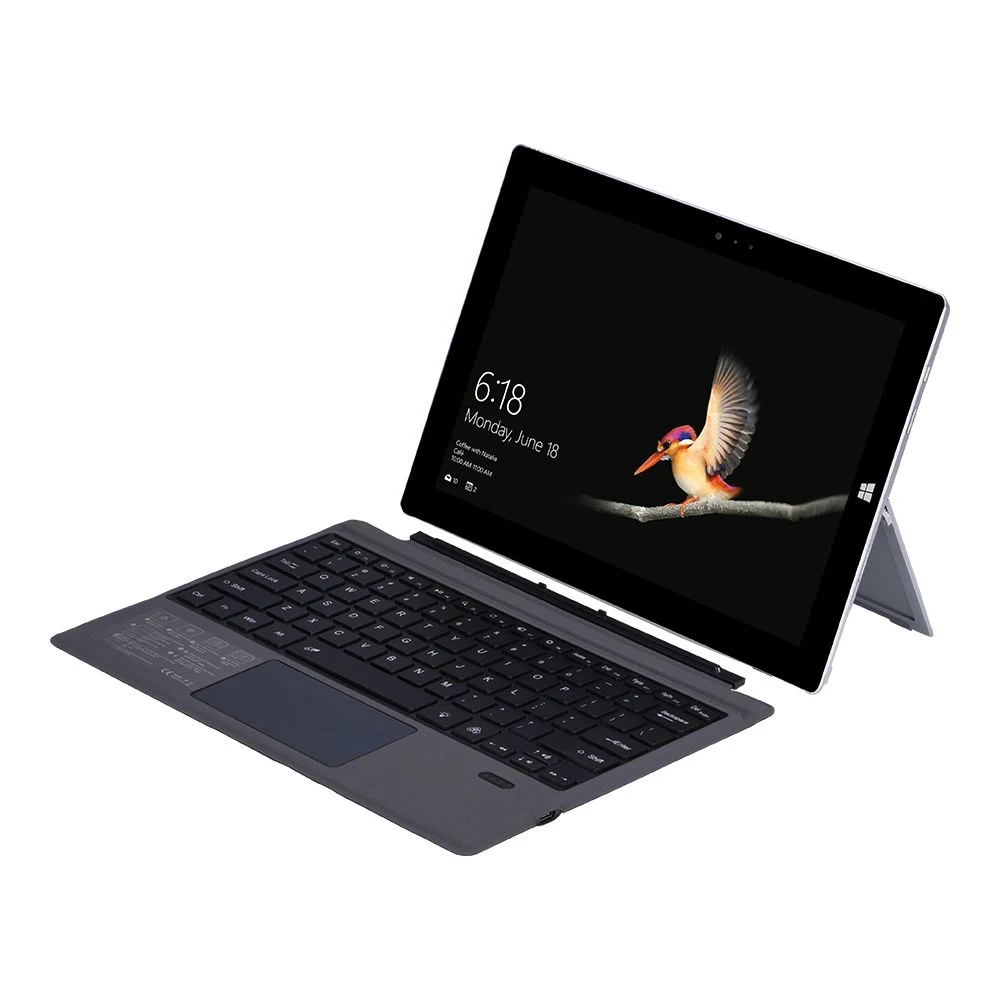 Clavier magnétique intelligent avec rétroéclairage pour ordinateur portable Surface PRO/4/5/6/7.