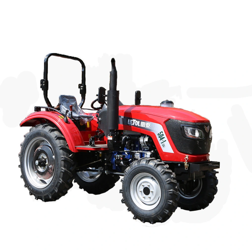 2023 Maquinaria 50hp tractor agrícola de ruedas 4X4 tractor agrícola