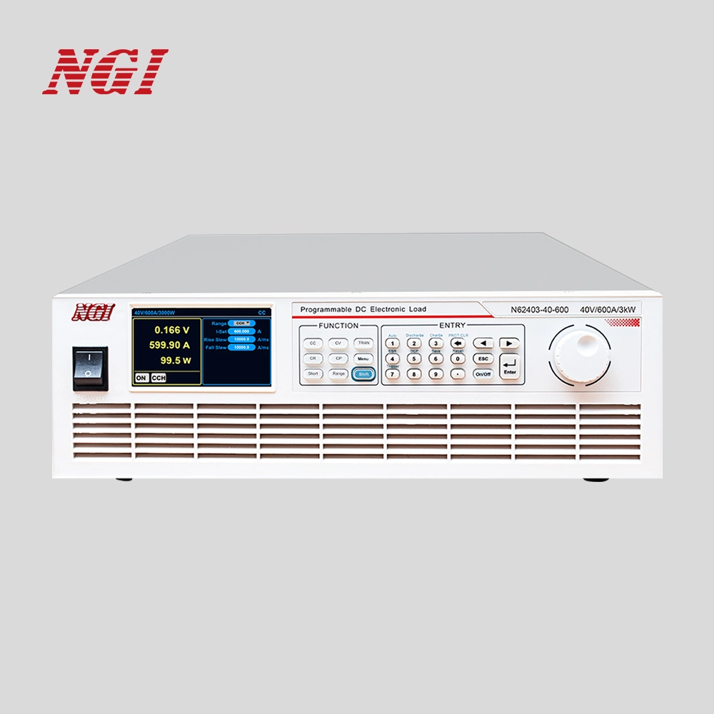 Ngi N62400 à piles à hydrogène charge électronique DC programmable