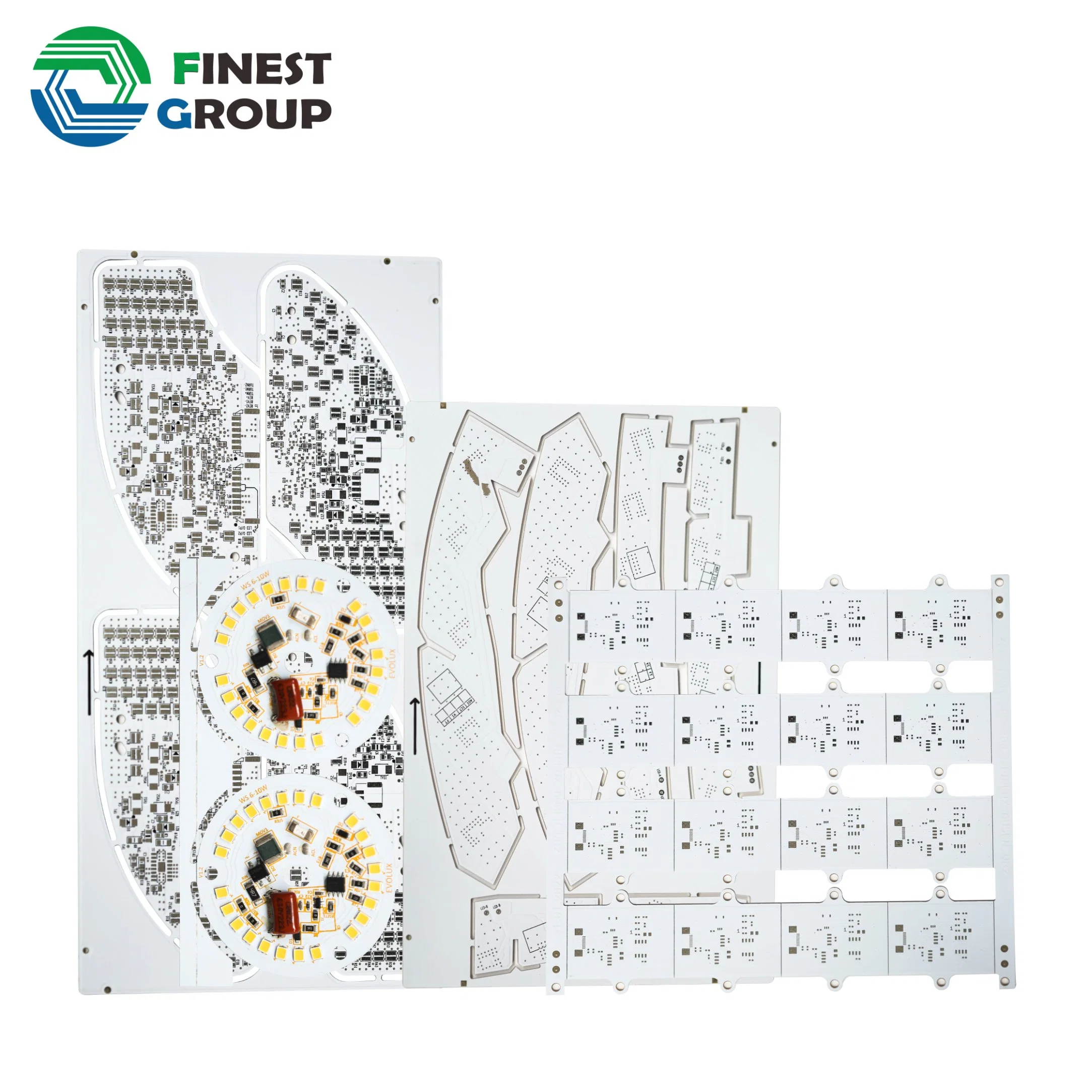 Solder Mask Circuit Board Price Power Amplifier Signal Display LED Display PCB for Battery Charger LED Light