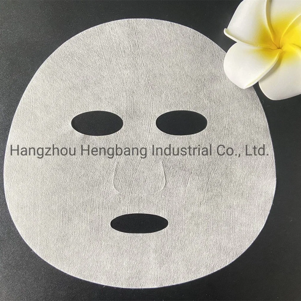 High quality/High cost performance  Special Wave Pattern Mesh Facial Mask Membrane (pre-cut)