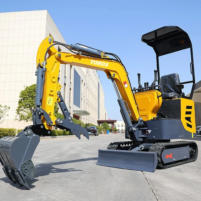 Toros Te 08 Bangladesh Energy & Mining Mini Excavator Cheap Price Chinese Mini Excavator Small Digger Crawler Excavator