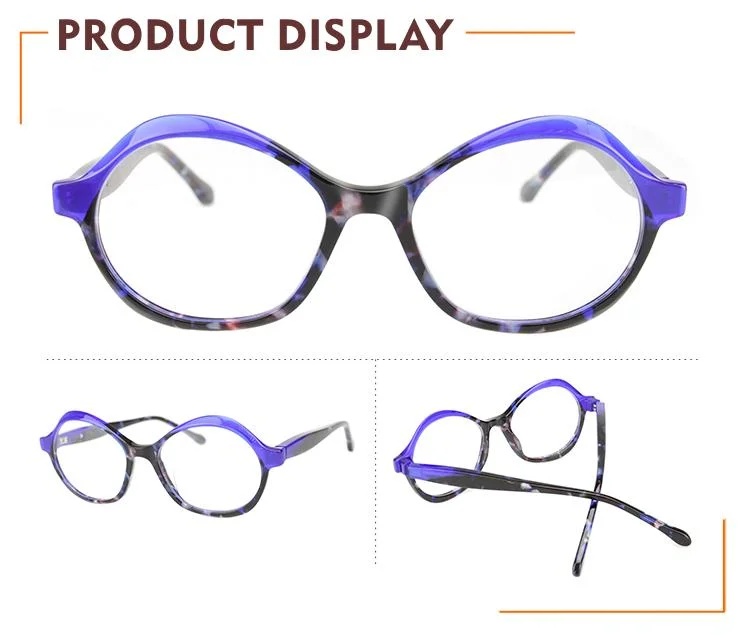 Mode Special Design Acetat Handmade Eyewear Lesen Optische