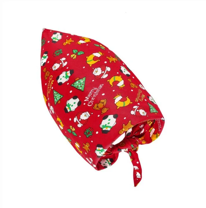 PET doggy Dreieck Schal Lätzchen Kerchief Accessoires mit Weihnachts-Element