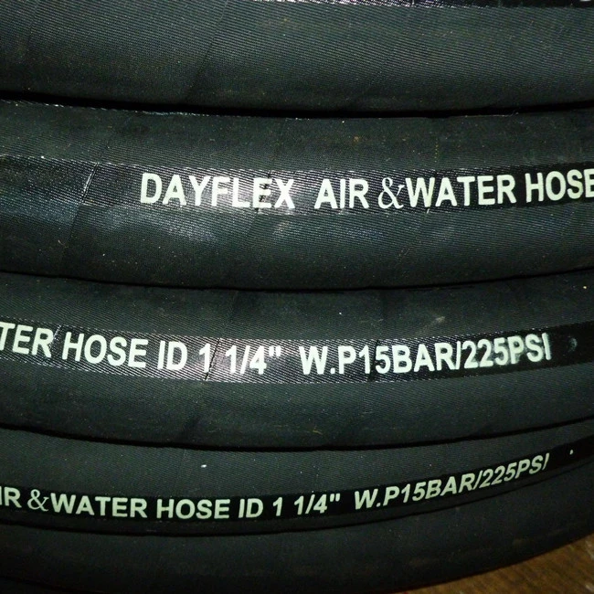 Cloth Wrapped Surface 20 Bar Industrial Air Rubber Hose