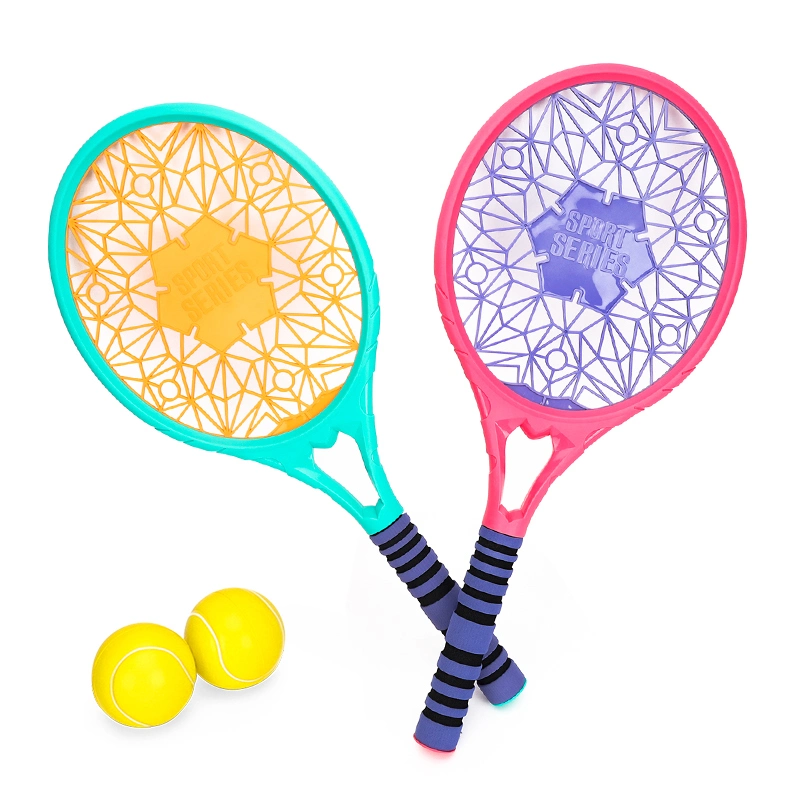 Kids Tennis Racket Toy Outdoor and Indoor Sport Toy Children Funny Sport Tennis with Elastic Tennis Ball