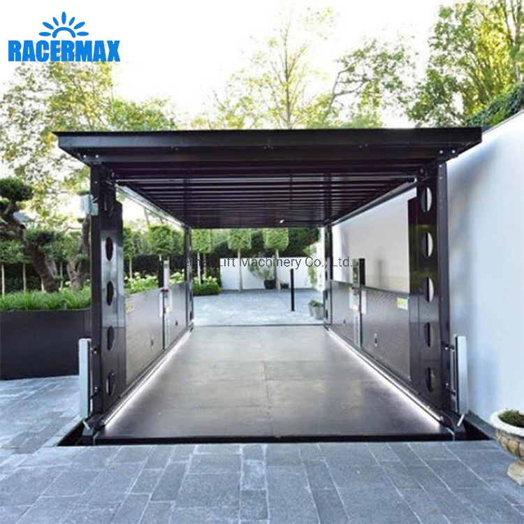 Car Parking Lift 2-Layer, Underground Garage, Villa Home Use