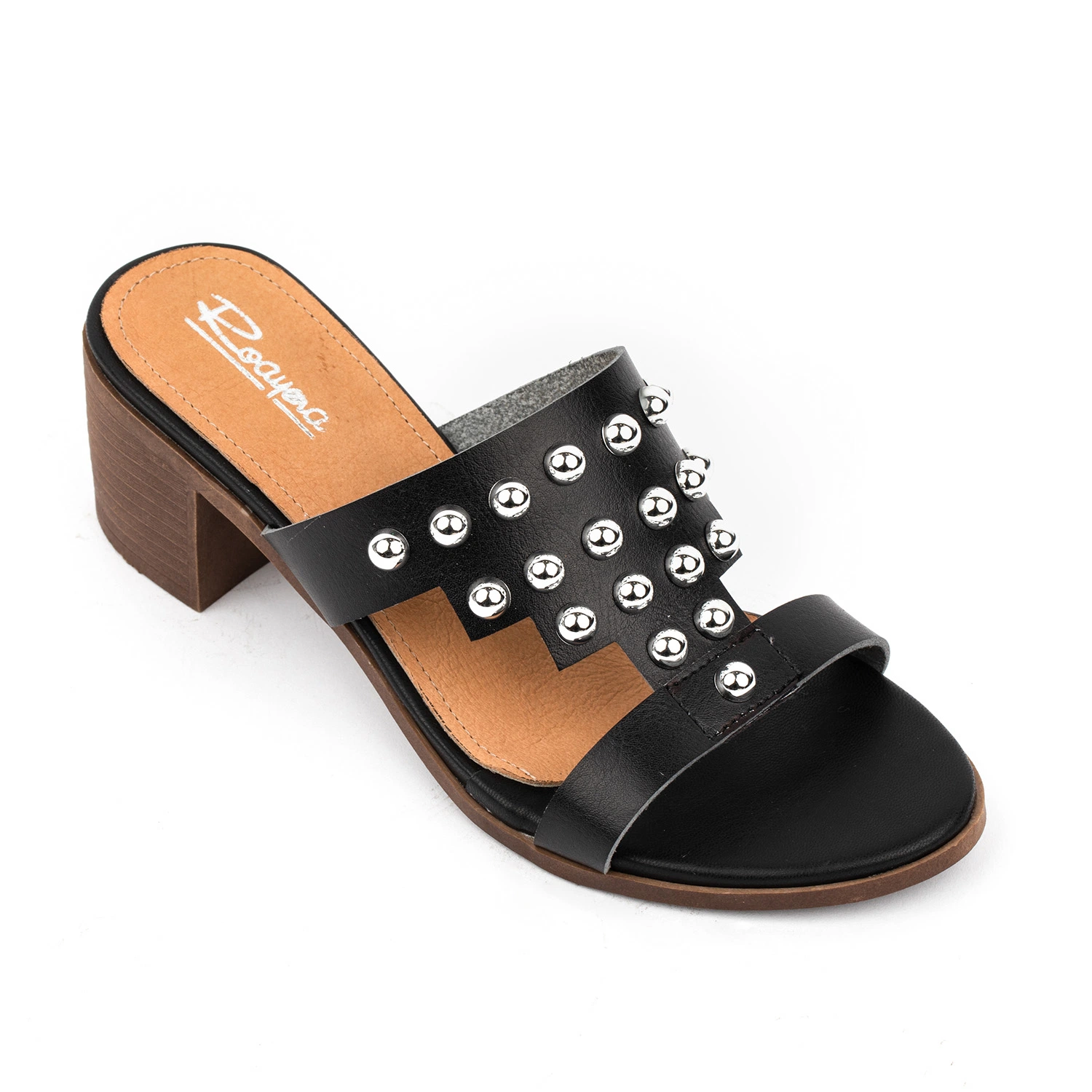 Fashion Merchant Roman Design Heel Shoes for Women Sandals
