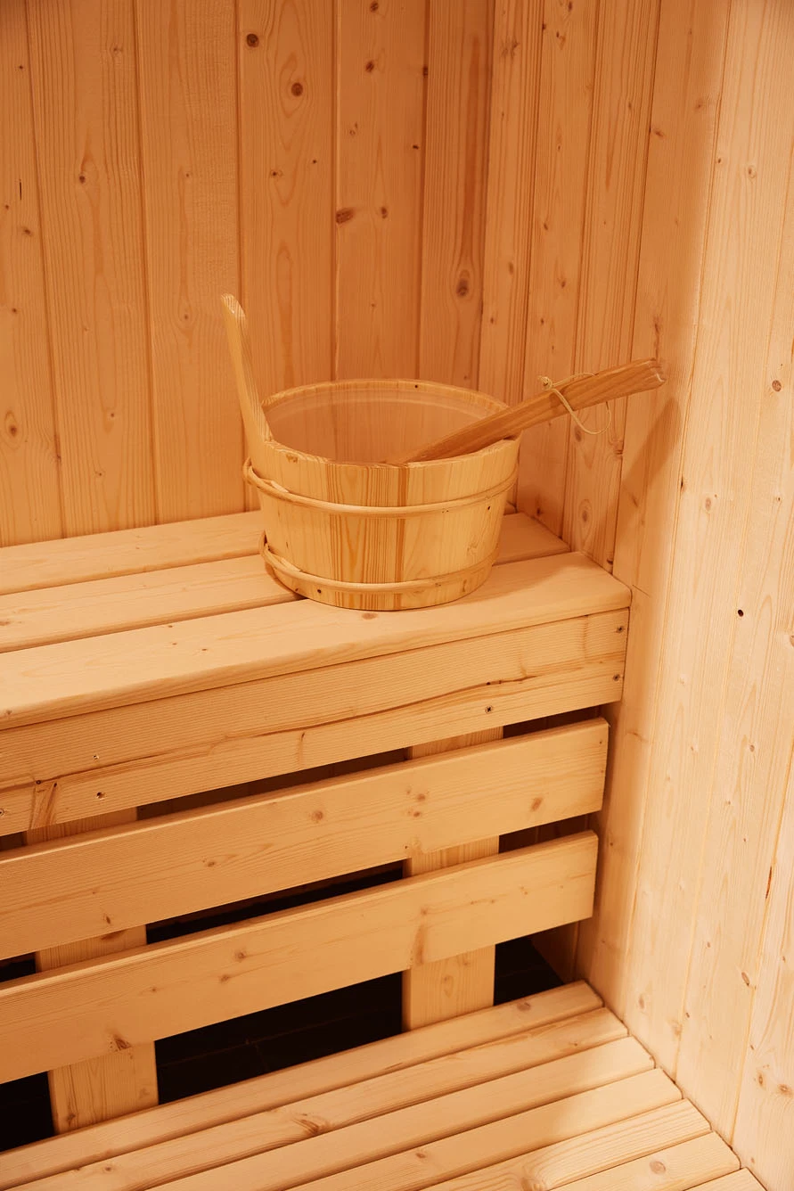 Sanitarios baño sauna seco Habitación con sauna, estufa