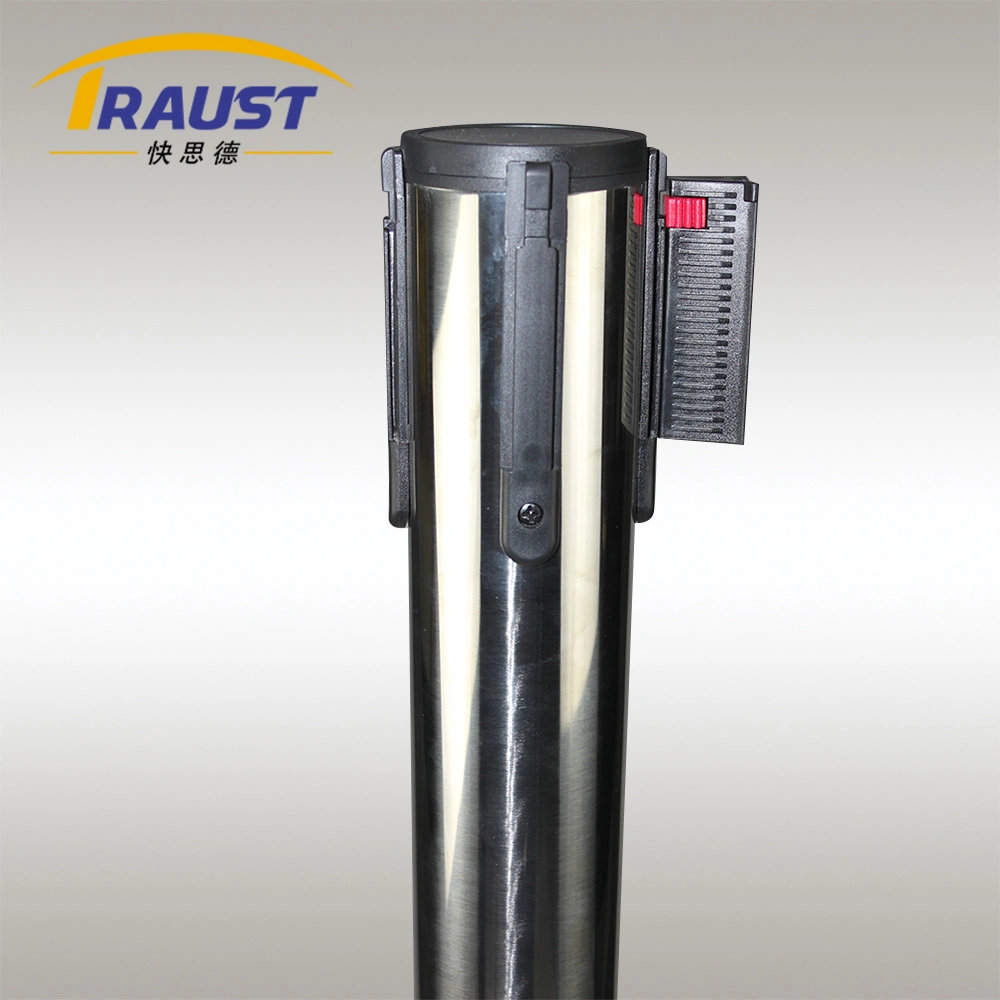 Retractable Crowd Control Belt Post Stanchion (BP-35ID)