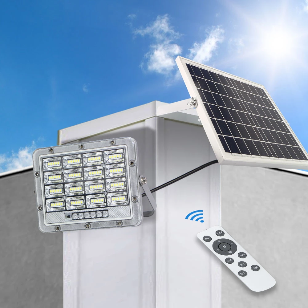 Outdoor Lighting 3-Year Warrantyled IP65 Waterproof 200W High Power Stadium Solar Flood Light