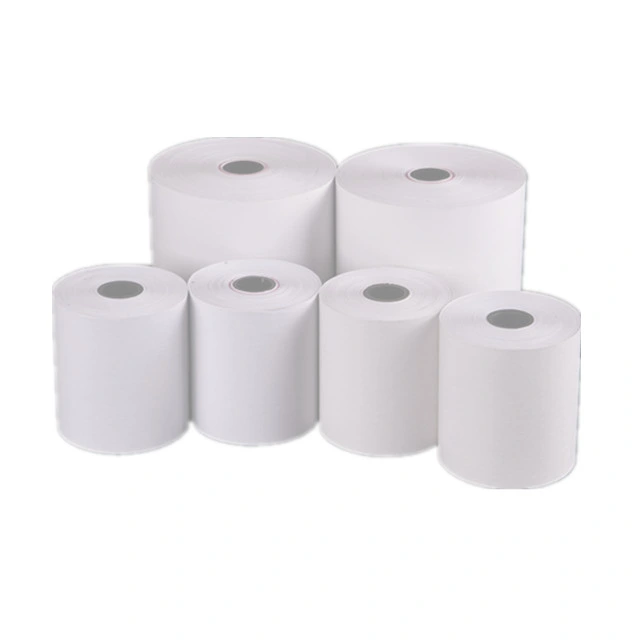 45-70gms 80GSM Black Image Printed Thermal Paper Rolls