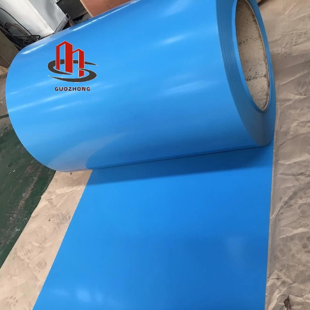 Wood Grain Color Coated PPGL PPGI Coil Sheet Z275 PPGI Dx51d, Dx52D, Dx53D Q195 Q235 Ss330 Ss400 Pre-Painted Prepainted Galvanized Steel Coil