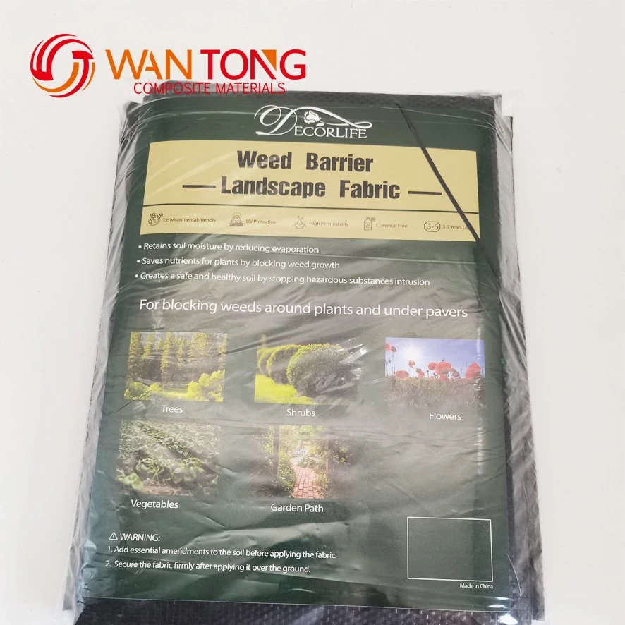 Agricultural Plastic Products Woven Weed Control Mat Ground Cover