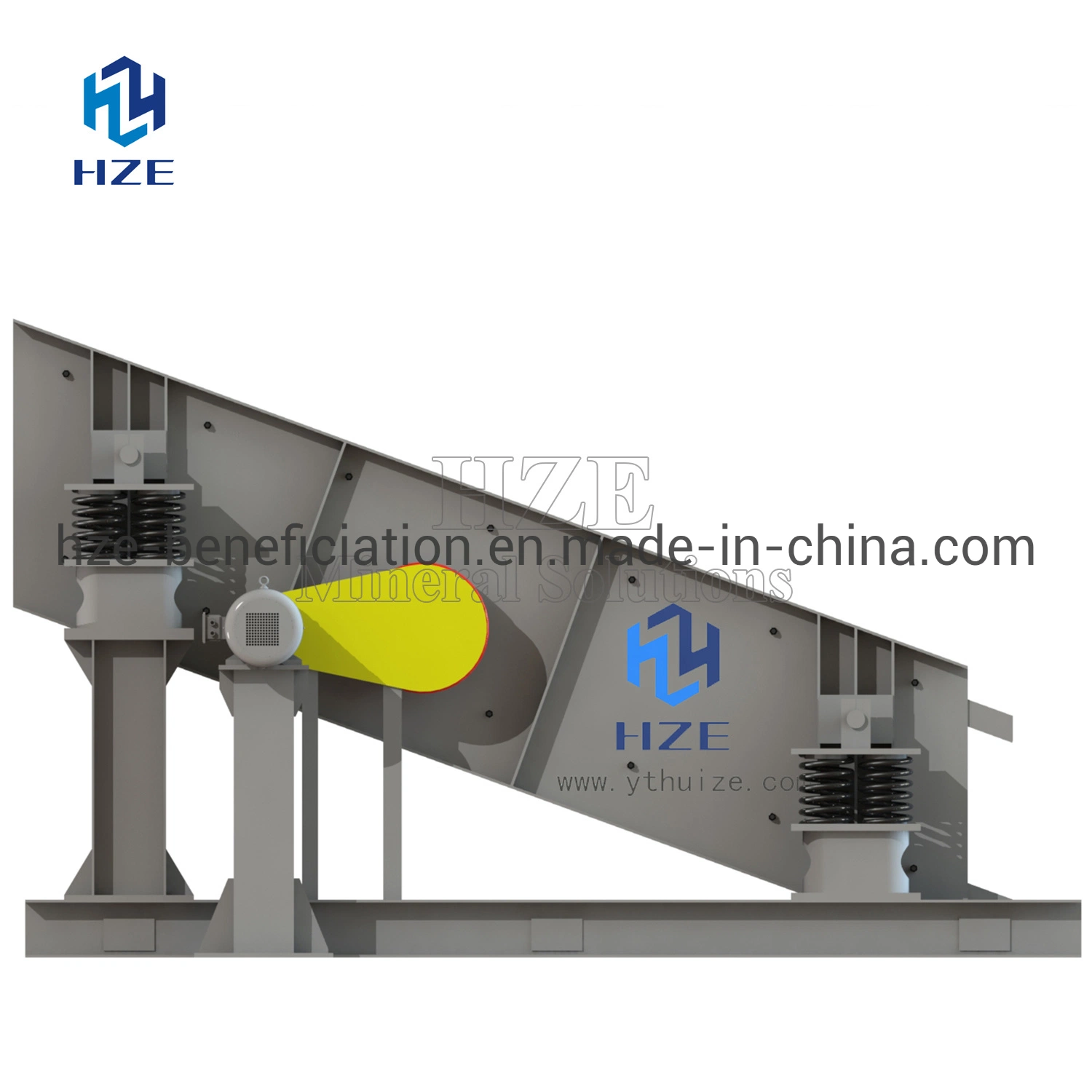 Stainless Steel Sieve Vibrating Screen of Ore Processing Plant