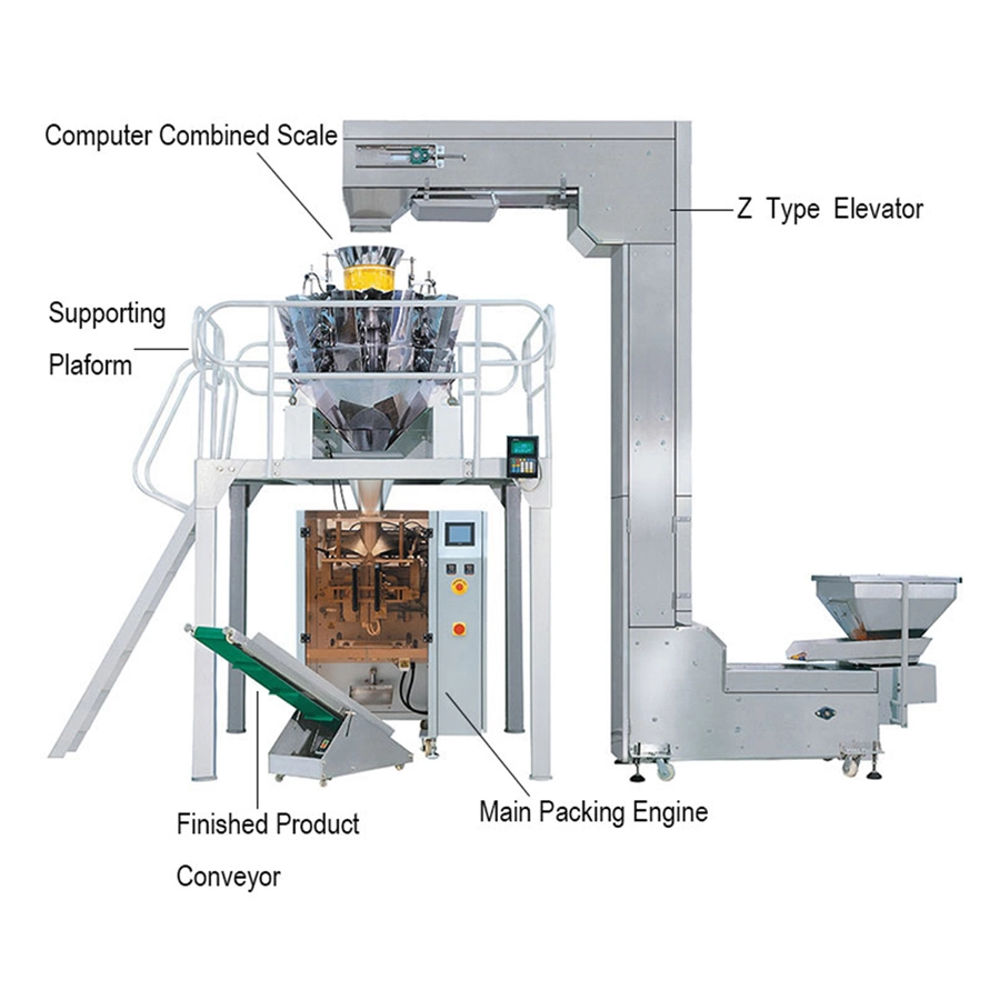 CE Certified High quality/High cost performance  Vertical Cup System Packaging Machine Vertical Tea Bag Packaging Machine