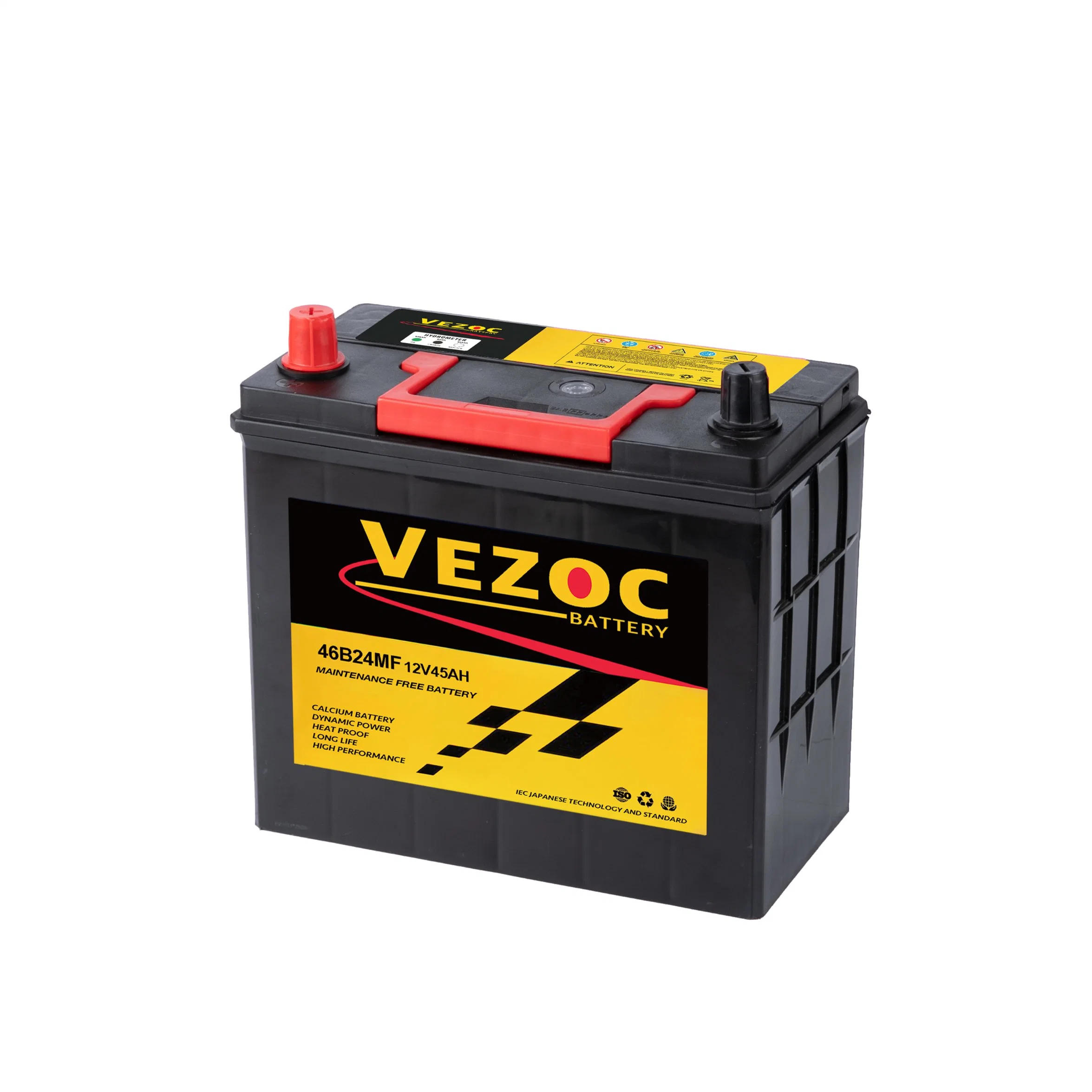 JIS45 High quality/High cost performance Maintenance Free Auto Battery 12V45an almacenamiento recargable Batería