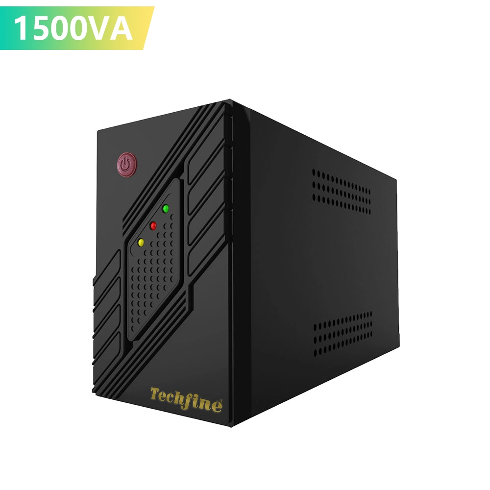 Techfine UPS Alimentation sans coupure 12V UPS hors ligne pour ordinateur