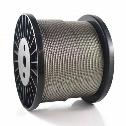 Ss 316 Stainless Fishing Wire Cable 1X19 Steel Rope Price