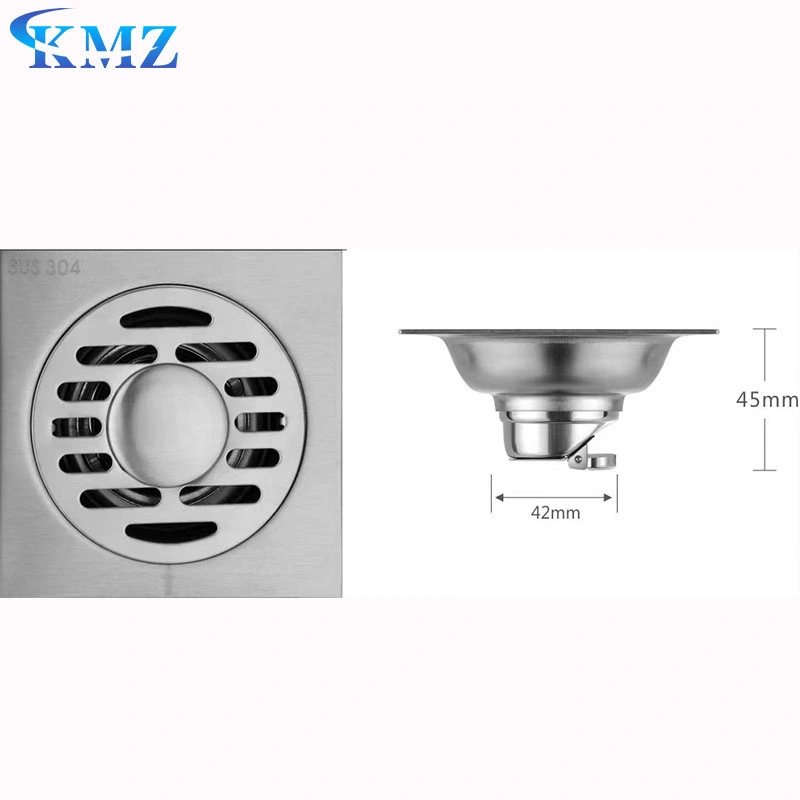 Factory Direct Sales Stainless Steel Shower Receiver Floor Drain