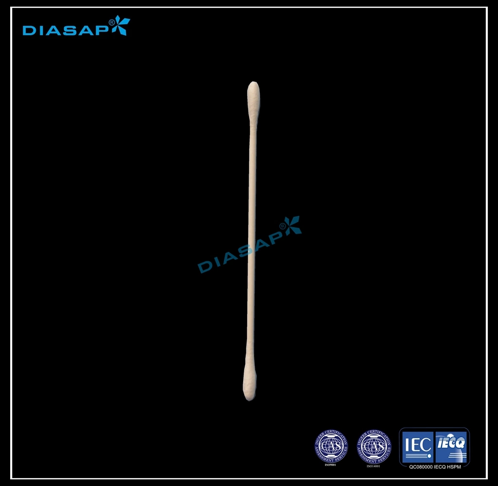 Double Heads Cotton Swab with RoHS (HUBY340 BB-001)