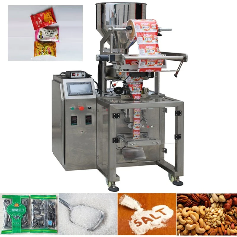 Embalagem de enchimento vertical automática de snacks/arroz/feijão/sementes/especiarias/saqueta de açúcar Máquina com volumétrico Copo