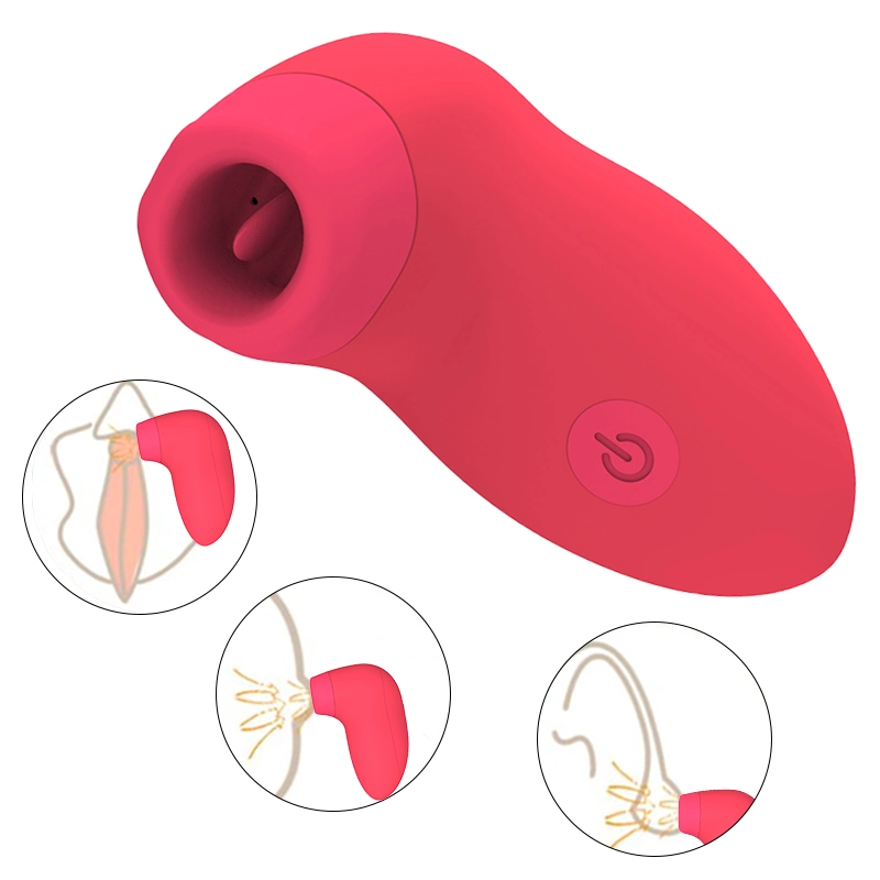 High quality/High cost performance Sex Toy Shop Wholesale/Supplier Heating Yellow Beauty Blender Silicone Vagina G Spot Massager Sucking Vibrator