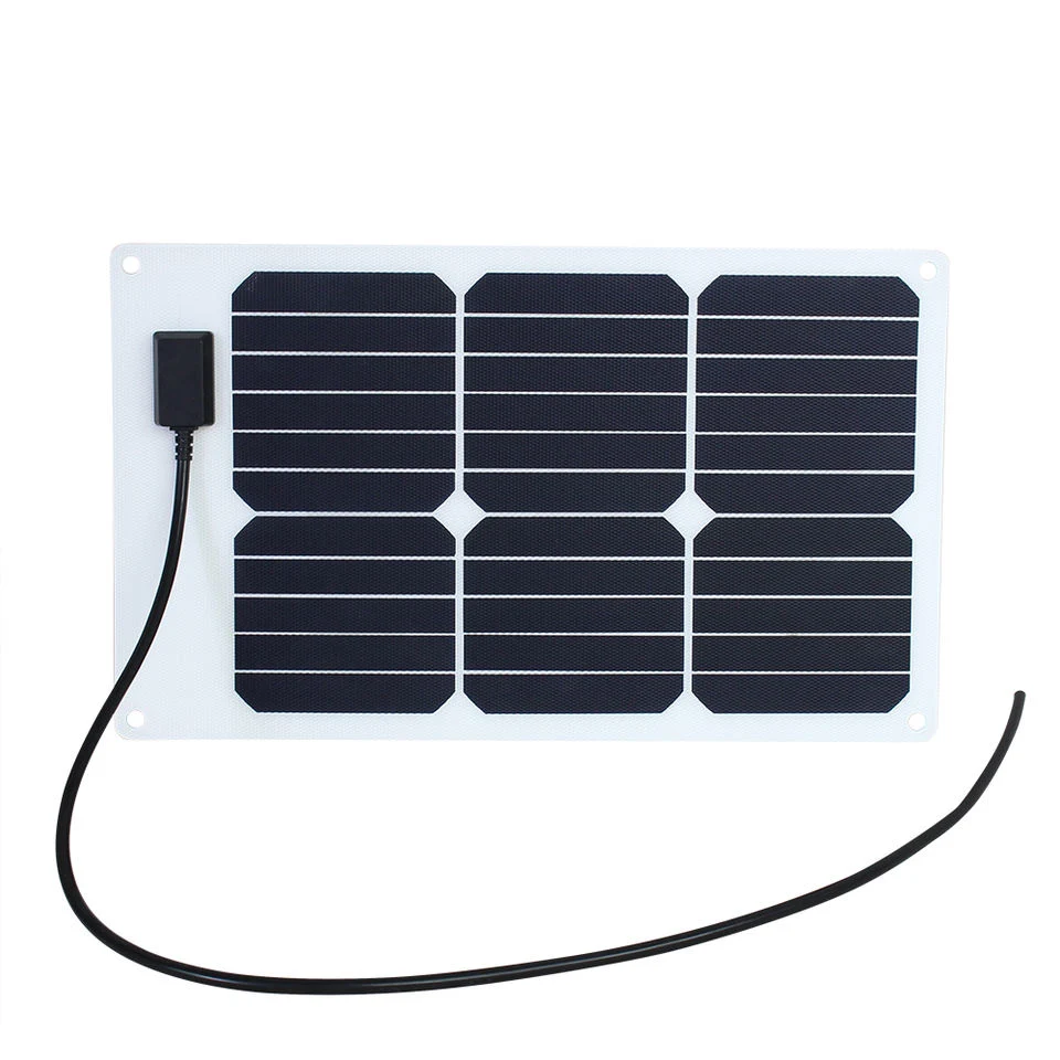 25W Sunpower Flexible Solarzelle hohe Qualität Solarzelle für Boot Camping und Auto