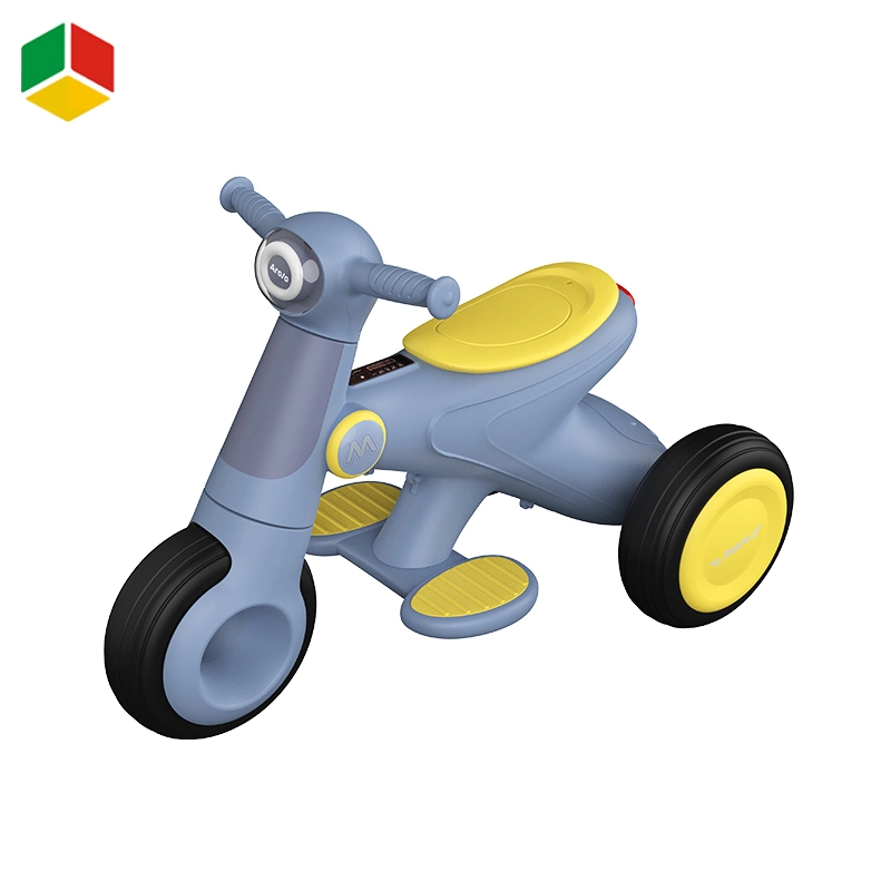 QS Toys Usine Chinoise Jouet de Voiture à Batterie Éducative pour Enfants Bébé Poussette d'Apprentissage Tricycle Voiture Moto Électrique 12V Moto pour Bébé de 2 ans.