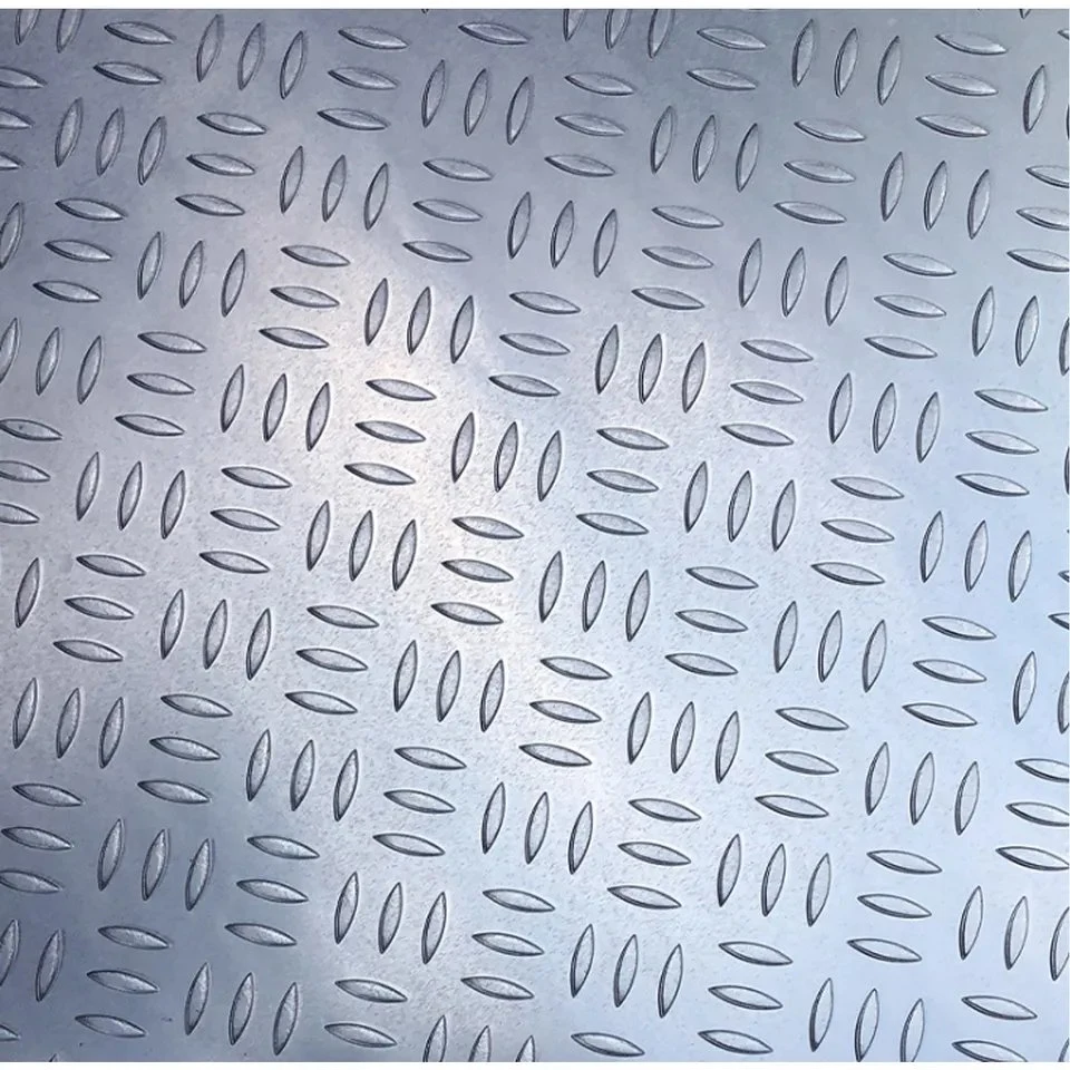 China Manufacturer 3003 Aluminum Plate Texture Diamond Pattern Embossed Aluminum Sheet