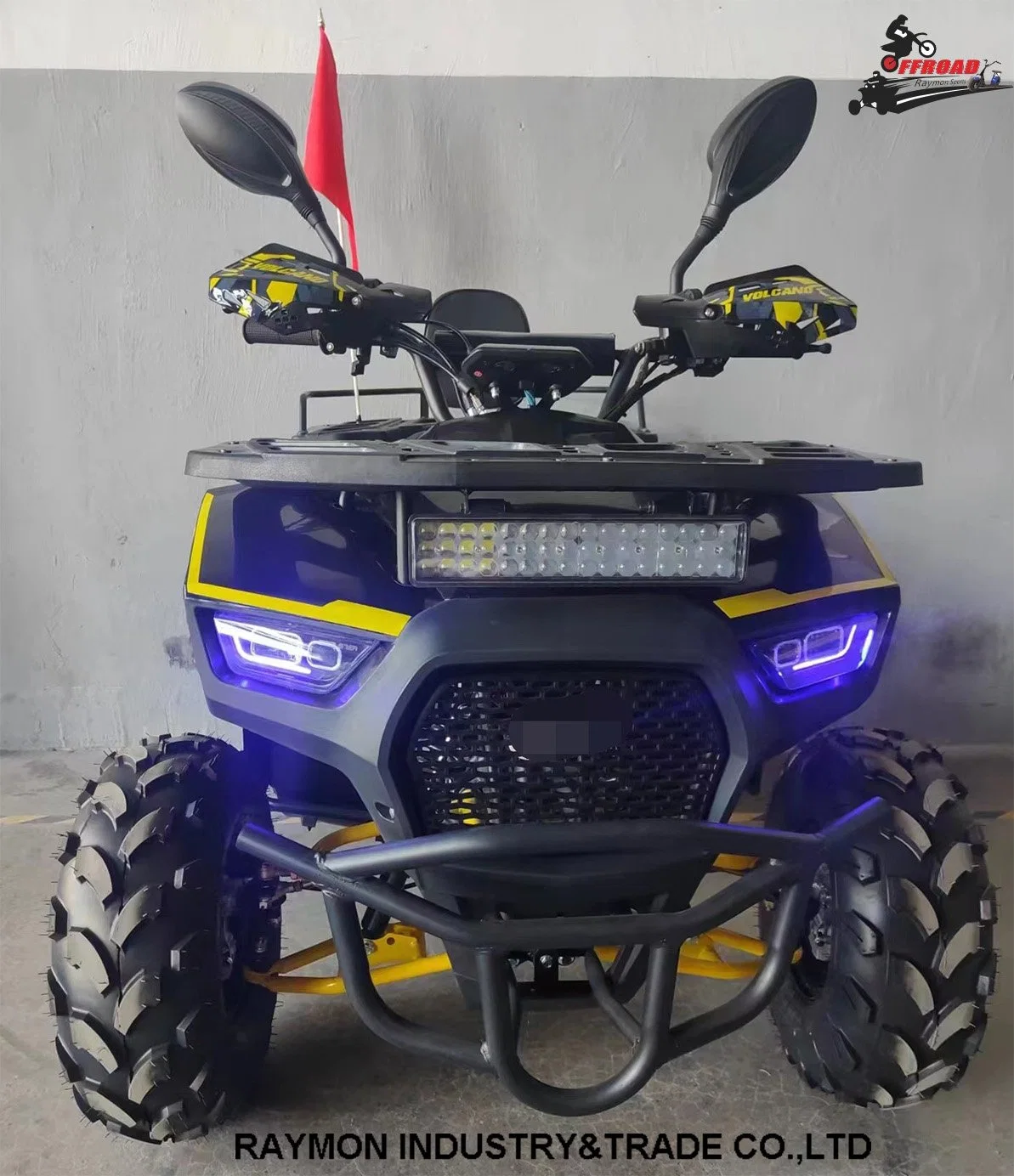 Una gran potencia del motor CF 125cc con suspensión independiente Four-Wheel ATV