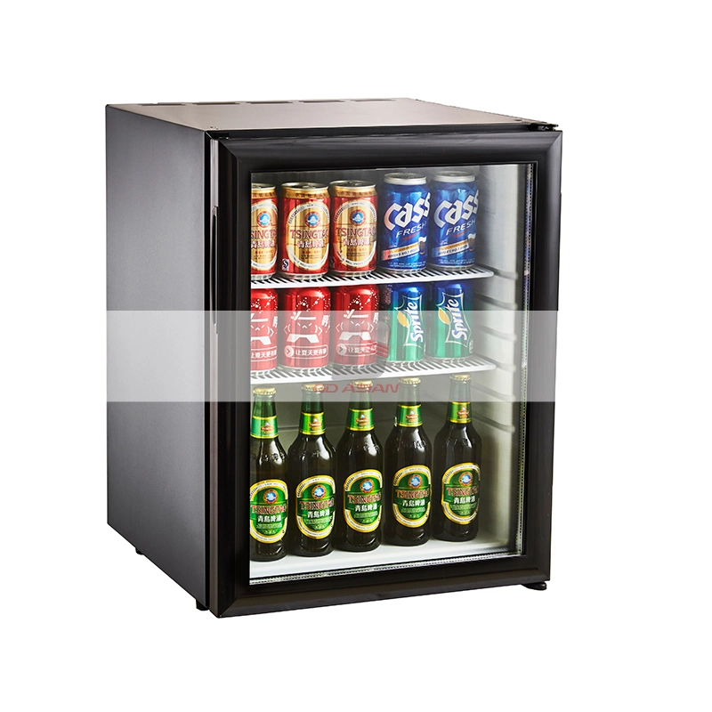 44.5L Orbita Absorption Technology Hotel Fridge Refrigerator Minibar Glass Door Drink Cooler