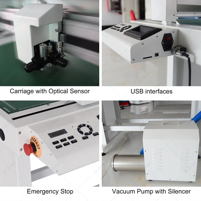 Cutting and Creasing Flatbed Cutter Can Full/Kiss-Cut for Self-Adhesive Wire Drawing Material Synthetic Paper Thin PVC Cardboard and Label