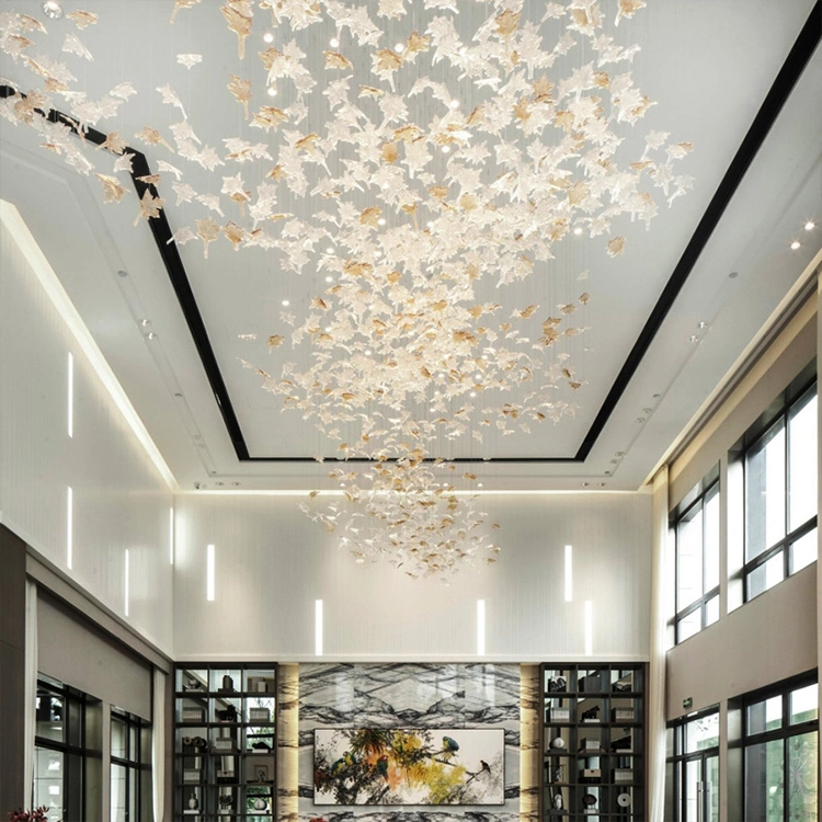 Luxury Hanging Ceiling Fancy Lamp Ceil Lighting Modern Crystal LED Chandelier Pendant