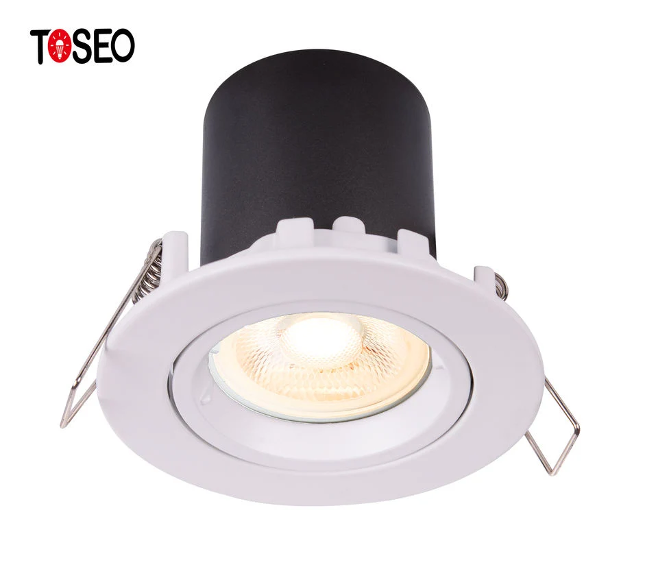 Comercio al por mayor de aluminio compacto LED 5W Mini ajustable Downlight empotrable de techo Spotlight luz