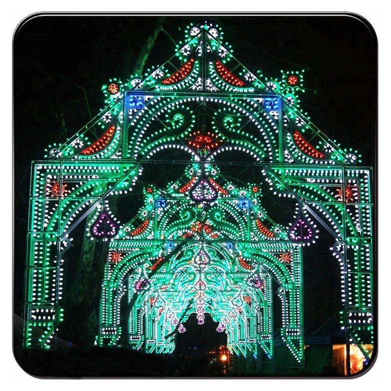 Wholesale/Supplier Christmas Decoration Festival Holiday Outdoor Decorate 3D Structure LED Motif Lights