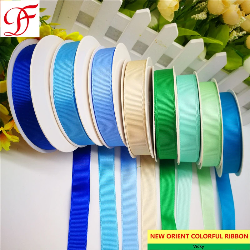 Factory Export Wholesale/Supplier Grosgrain Ribbon Satin Double/Single Face Sheer Organza Taffeta Metallic Bakers Twine Bow Crafts for Gift Box/Underwear/Garments