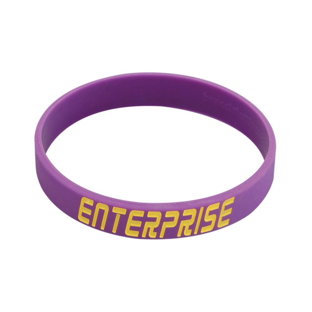 Wholesale/Supplier Gifts High quality/High cost performance  Custom Printed Debossed Embossed Silicone Bracelets