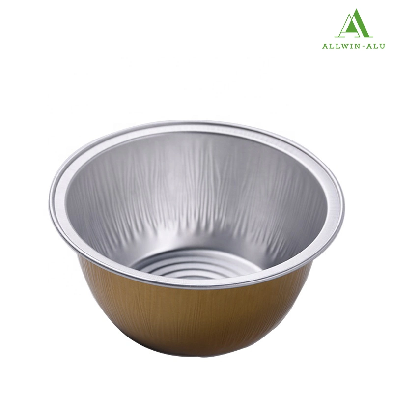 Containers, Disposable Plate Allwin-RC85 Allwin with Lid Baking Aluminum Foil Cup