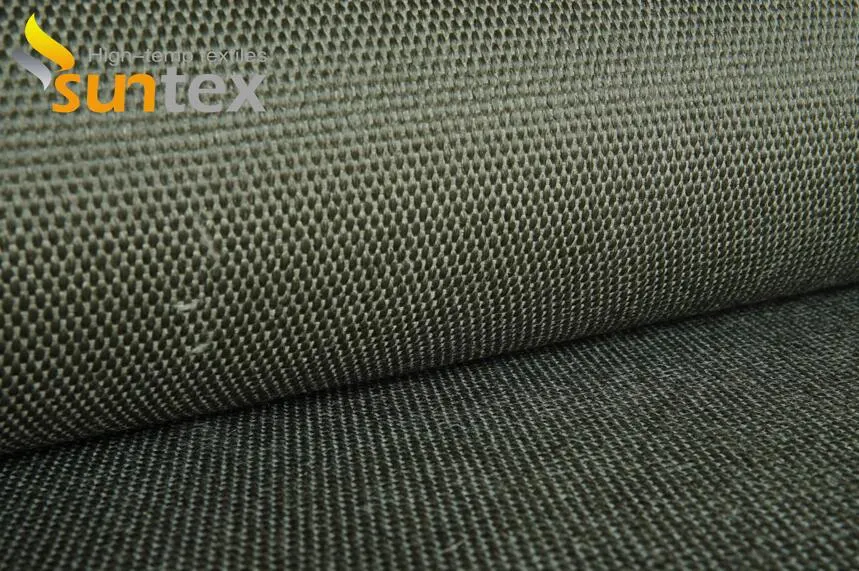 Silica Coated Fiberglass Fabric for Insulation Blanket