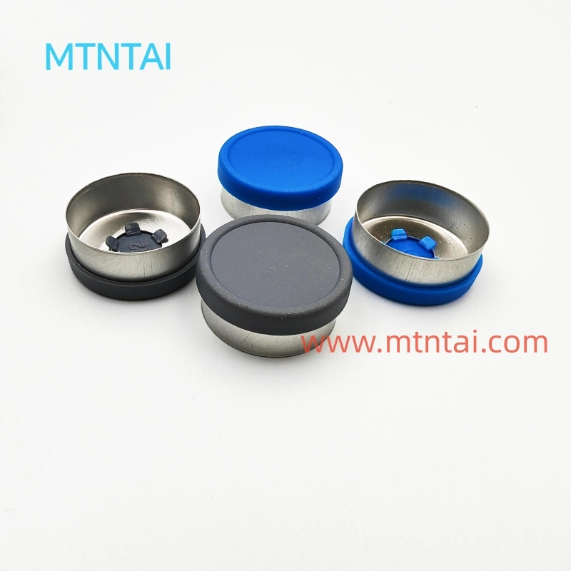 20mm Bottle Caps with Rough Surface and Plastic Edge/Medicine Bottle Lids