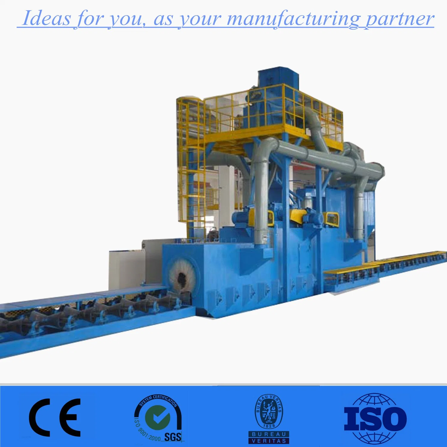 Shot Blasting Machine for LPG Cylinder Production Line