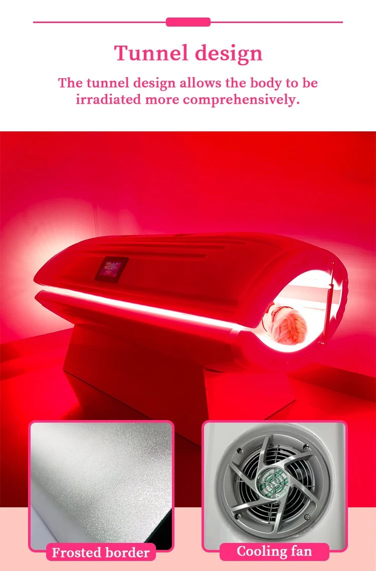 5000Hz LED Red Light Bed 635nm 660nm 850nm Red Light Therapy Bed